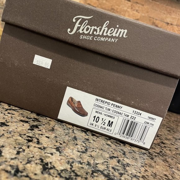 Florsheim Intrepid Penny Cognac Men's Shoes - Picture 2 of 5
